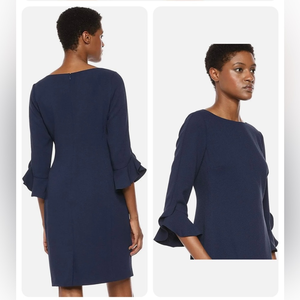 Navy blue dress